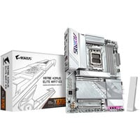 GIGABYTE X870E AORUS ELITE WIFI7 ICE carte mère socket AM5 Blanc, VRM numérique 16+2+2 phases, jusqu'à 8200 MHz DDR5 (O.C.), 3x PCIe 5.0 + 1x PCIe 4.0, Wi-Fi 7, LAN 2.5 GbE, USB 4, AMD, Emplacement AM5, AMD Ryzen 7000 Series, AMD Ryzen 8000 Series, AMD Ryzen 9000 Series, Emplacement AM5, DDR5-SDRAM, 256 Go