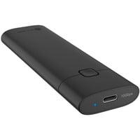 ICY BOX Spade Case 1806, Boîtier disque dur Noir, USB-C 3.2 Gen 2