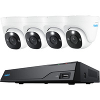 Reolink NVS8-12MD4, slimme 12 MP PoE, Caméra de surveillance 4 pièces, 12 MP, PoE, 2 To