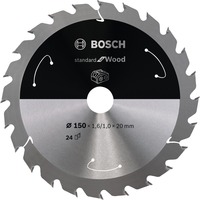 Bosch 2 608 837 674 lame de scie circulaire 15 cm 1 pièce(s) Bois dur, Bois tendre, 15 cm, 2 cm, 1 mm, 10000 tr/min, 1,6 mm