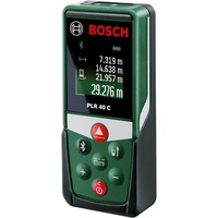 Bosch PLR 40 C, Télémètre Vert/Noir, Vente au détail