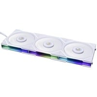 Lian Li UNI FAN TL 120 Reverse Blade ventilateurs de boîtier RGB  Blanc, 3 pièces, 120 x 124 x 28 mm, PWM, contrôleur inclus