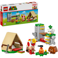 LEGO 72040, Super Mario - Camp du capitaine Toad, Jouets de construction 