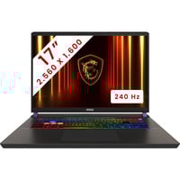 MSI Vector 17 HX AI (A2XWJG-057BE) 17" PC portable gaming Gris | Core Ultra 9 275HX | RTX 5090 | 32 Go | 1 To SSD | 240 Hz