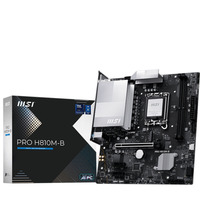 MSI PRO H810M-B carte mère socket 1851 2,5 Gb-LAN, son, µATX