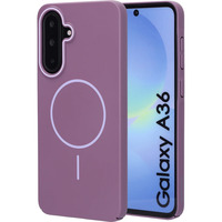 Mobiparts Samsung Galaxy A36 - Slim Line MagSafe Case, Housse smartphone Violet