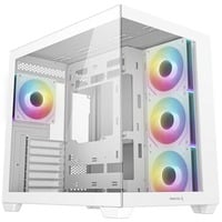 DeepCool boîtier midi tower Blanc | 2x USB-A | 1x USB-C | RGB | Verre Trempé