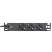 Digitus DN-95411, Multiprise Noir/en aluminium