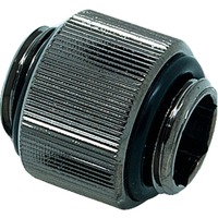 EKWB EK AF Extender 12mm M-M G1/4, Connecteur Noir/Argent