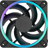 Fractal Design Momentum 12 RGo Black, Ventilateur de boîtier Noir, Connecteur PWM à 4 broches, ARGB Gen 2 (16 LED)