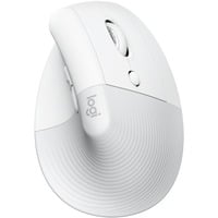 Logitech Lift pour Mac sans fil vertical ergonomique, Souris Blanc, 400 - 4000 dpi, Bluetooth Low Energy