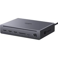 UGREEN Maxidok 10-in-1 Thunderbolt 5 Station d'accueil Argent, Station d'accueil