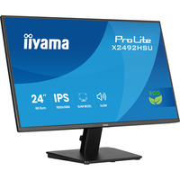 iiyama ProLite X2492HSU-B1 écran plat de PC 61 cm (24") 1920 x 1080 pixels Full HD LED Noir Moniteur  Noir (Mat), 61 cm (24"), 1920 x 1080 pixels, Full HD, LED, 3 ms, Noir