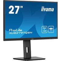 iiyama ProLite XUB2797QSN-B1 27" Moniteur  Gris, 100Hz, HDMI, DisplayPort, USB-C, RJ45 (LAN), Audio