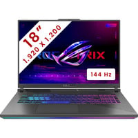 ASUS ROG Strix G18 (G814PM-S8051W) 18" PC portable gaming  Gris | Ryzen 9 8940HX | RTX 5060 | 16 Go | SSD 1 To | 144 Hz