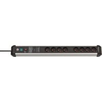 Brennenstuhl Premium-Protect-Line multiprise à 8 prises Noir/argent, 8x prises