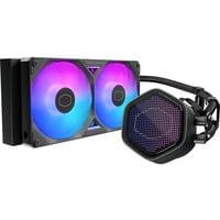 Cooler Master MasterLiquid 240 Atmos II Pixel LED, Watercooling Noir