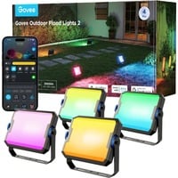 Govee Outdoor Flood Lights 2, Éclairage d'ambiance 4 pièces
