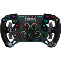 MOZA GS V2P GT Microfibre Cuir, Volant Noir