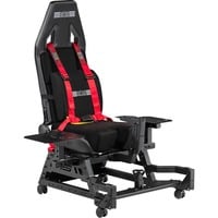 Next Level Racing Flight Seat Pro, Simulateur de course Noir/Rouge