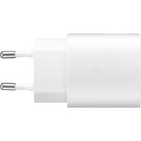 Samsung 25W Fast Charger USB-C Blanc, 1x USB-C, Sans câble