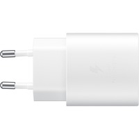 Samsung 25W Fast Charger USB-C, Chargeur Blanc, Sans câble