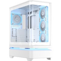 ASUS Prime AP304 ARGB boîtier midi tower Blanc | 2x USB-A | 1x USB-C | RGB | Window