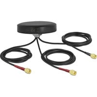 DeLOCK LTE MIMO Dualband WLAN, Antenne Noir