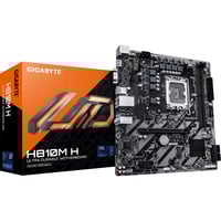 GIGABYTE H810M H Carte mère - Processeurs Intel Core Ultra (Série 2), VRM 4+1+2 phases, jusqu'à 6400 MHz DDR5, 1xPCIe 4.0 M.2, LAN 1GbE, USB 3.2 Gen 1 carte mère socket 1851 VRM 4+1+2 phases, jusqu'à 6400 MHz DDR5, 1xPCIe 4.0 M.2, LAN 1GbE, USB 3.2 Gen 1, Intel, LGA 1851 (Socket V1), Intel Core Ultra (Series 2), LGA 1851, DDR5-SDRAM, 128 Go