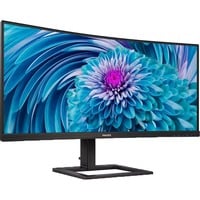 Philips 346E2CUAE/00 34" Moniteur UltraWide incurvé Noir, 1x DisplayPort, 1x HDMI, 1x USB-C, 4x USB-A