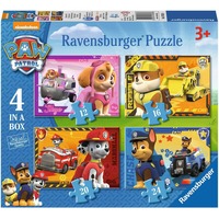 Ravensburger Paw Patrol - Puppies op pad, Puzzle 12, 16, 20 et 24 pièces