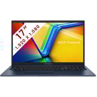 ASUS Vivobook 17 (X1704VA-AU567W) 17.3" PC portable Bleu foncé | Core i5-1334U | Iris Xe Graphics | 16 Go | 512 Go SSD