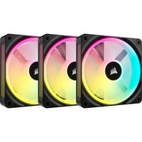 Corsair iCUE LINK QX120 RGo 120, Ventilateur de boîtier Noir