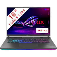 ASUS ROG Strix G16 (G614PW-RV006W) 16" PC portable gaming  Gris | Ryzen 9 8940HX | RTX 5080 | 16 Go | SSD 1 To | 165 Hz