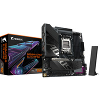 GIGABYTE B850M AORUS ELITE WIFI6E carte mère socket AM5 Noir, RAID, 2.5Gb-LAN, Wi-Fi 6E, BT, Sound, µATX