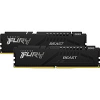 Kingston FURY Beast 16 Go DDR5-5200 (2x 8 Go) mémoire vive Noir, KF552C40BBK2-16, XMP 3.0