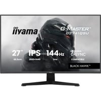 iiyama G-Master Black Hawk G2741QSU-B1 27" Moniteur gaming  Noir, 144 Hz, HDMI, DisplayPort, USB, Audio