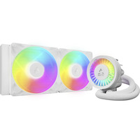 ARCTIC Liquid Freezer III Pro 280 A-RGB, Watercooling Blanc, Connecteur de ventilateur PWM à 4 broches