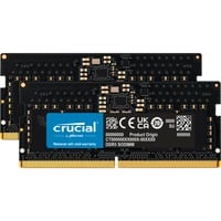 Crucial 32 Go DDR5-5600 (2x 16 Go) mémoire PC portable Noir, CT2K16G56C46S5, SO-DIMM