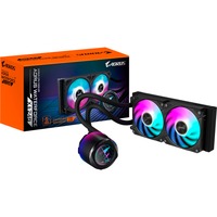GIGABYTE AORUS WATERFORCE X II 240, Watercooling Noir, ARGB