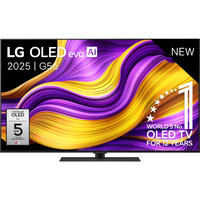 LG OLED evo AI G5 55" Ultra HD TV OLED Noir, 4x HDMI, 3x USB, Optique, Bluetooth, LAN, WLAN, HDR10, Dolby Vision