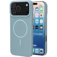 Mobiparts iPhone 17 Pro Max - Slim Line MagSafe Case, Housse smartphone gris-vert