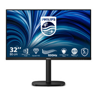 Philips 32B2N3500 31.5" Moniteur Noir, 1x DisplayPort, 2x HDMI, 3x USB-A