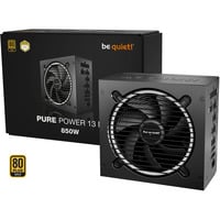 be quiet! Pure Power 13 M 850W alimentation Noir, 1x 12-Pin High Power GPU, 4x PCIe, Cable Management