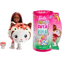 Barbie Cutie Reveal Chelsea - Costume Cuties Serie - Kitty Red Panda, Poupée