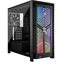 Corsair FRAME 4000X RS boîtier midi tower Noir | 2x USB-A | 1x USB-C | RGB | Verre trempé