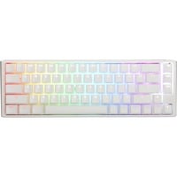 Ducky One 3 SF RGB clavier gaming mécanique Blanc, Layout BE (AZERTY), Red Cherry MX RGB, 65%