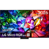 LG Micro RGB evo AI 100" 4K Ultra HD TV LED Noir, 4x HDMI, 2x USB, Bluetooth, LAN, WLAN, CI+, HDR10