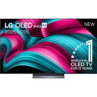 LG OLED evo AI C5 65" Ultra HD TV OLED Noir, 4x HDMI, 3x USB, Optique, Bluetooth, LAN, WLAN, HDR10, Dolby Vision
