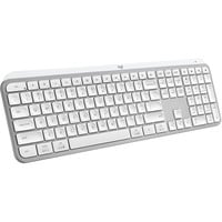 Logitech MX Keys S, clavier Blanc, Mise en page aux États-Unis (international), US-International